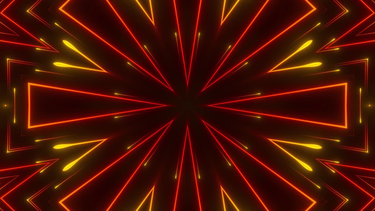 líneas y patrones brillantes abstractos