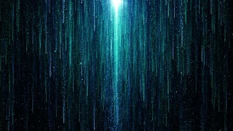 particles blue green event game trailer titles cinematic concert stage background loop
