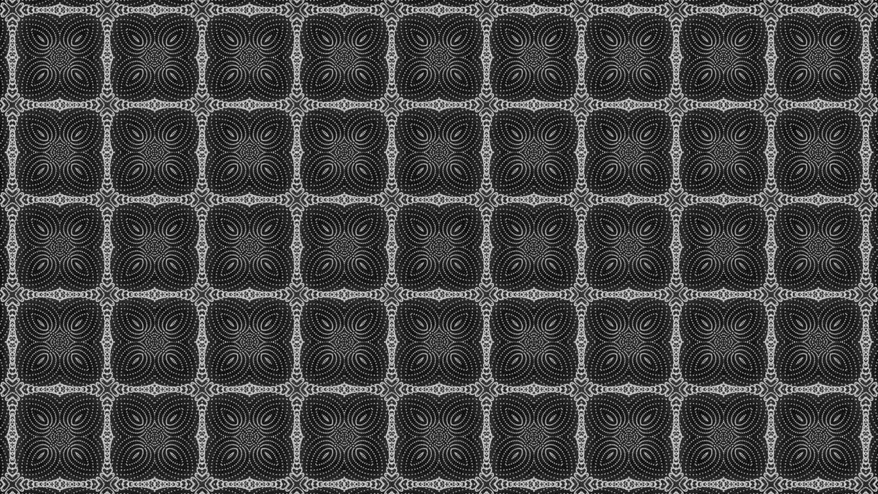 patrón de color blanco diseño gótico animación gráficos de movimiento