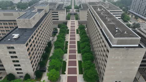 government complex in american city