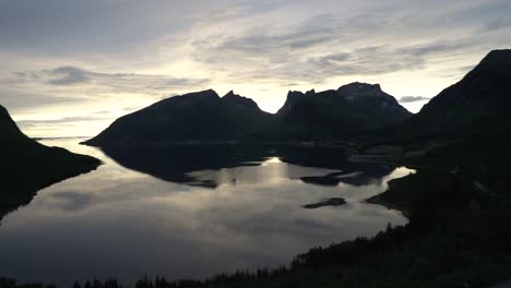 Vista-Panorámica-De-Senja-En-Noruega