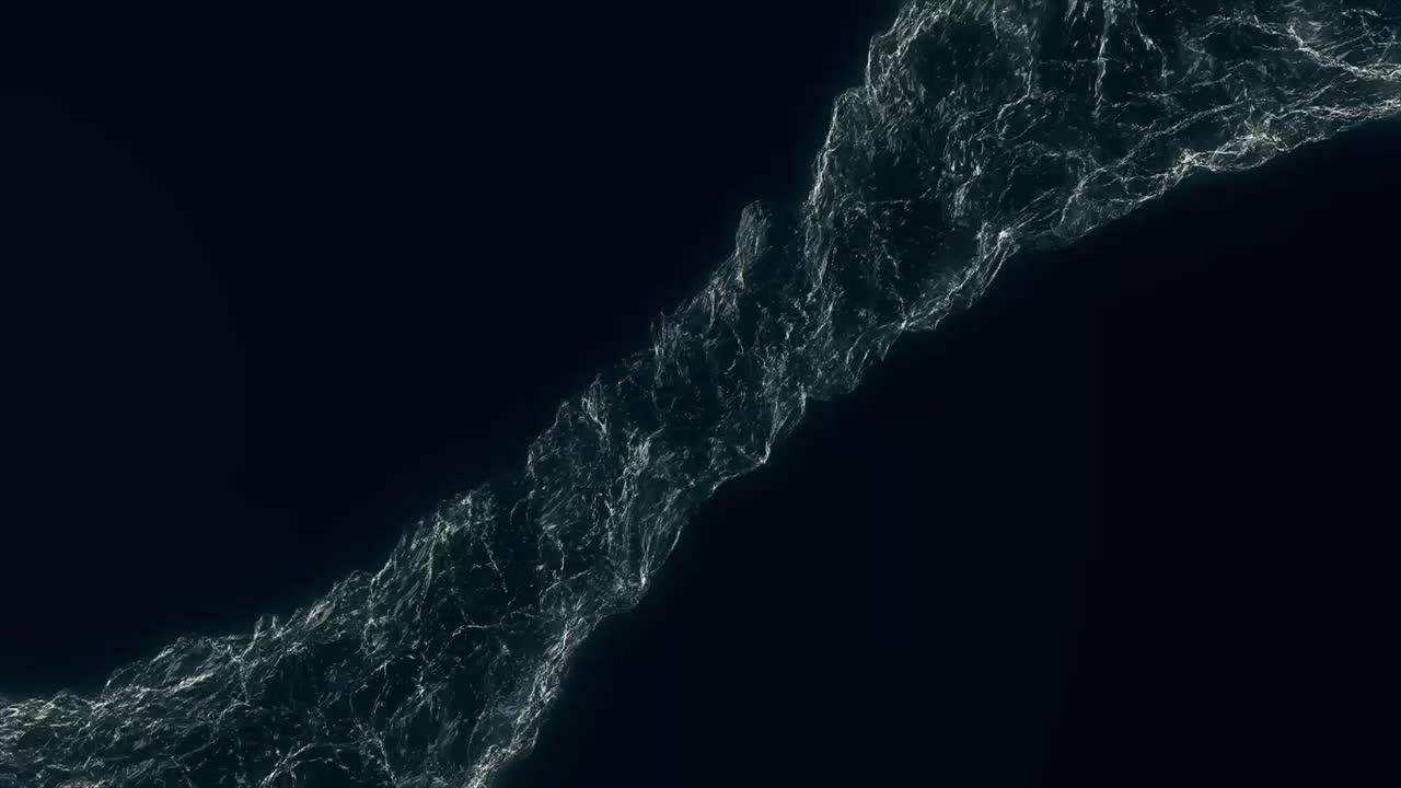 추상적인 흐르는 물