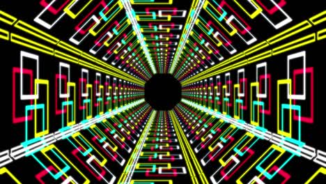 cyber tunnel progress animation motion graphics