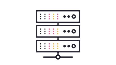 network server icon animation