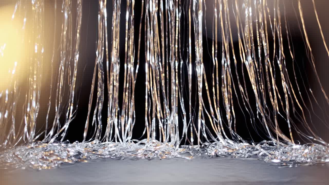 번쩍이는 불빛과 함께 휴일 배경