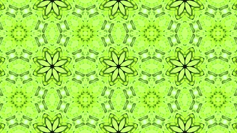 3d en bucle abstracto ornamentado fondo decorativo. hipnótico caleidoscopio de moda.