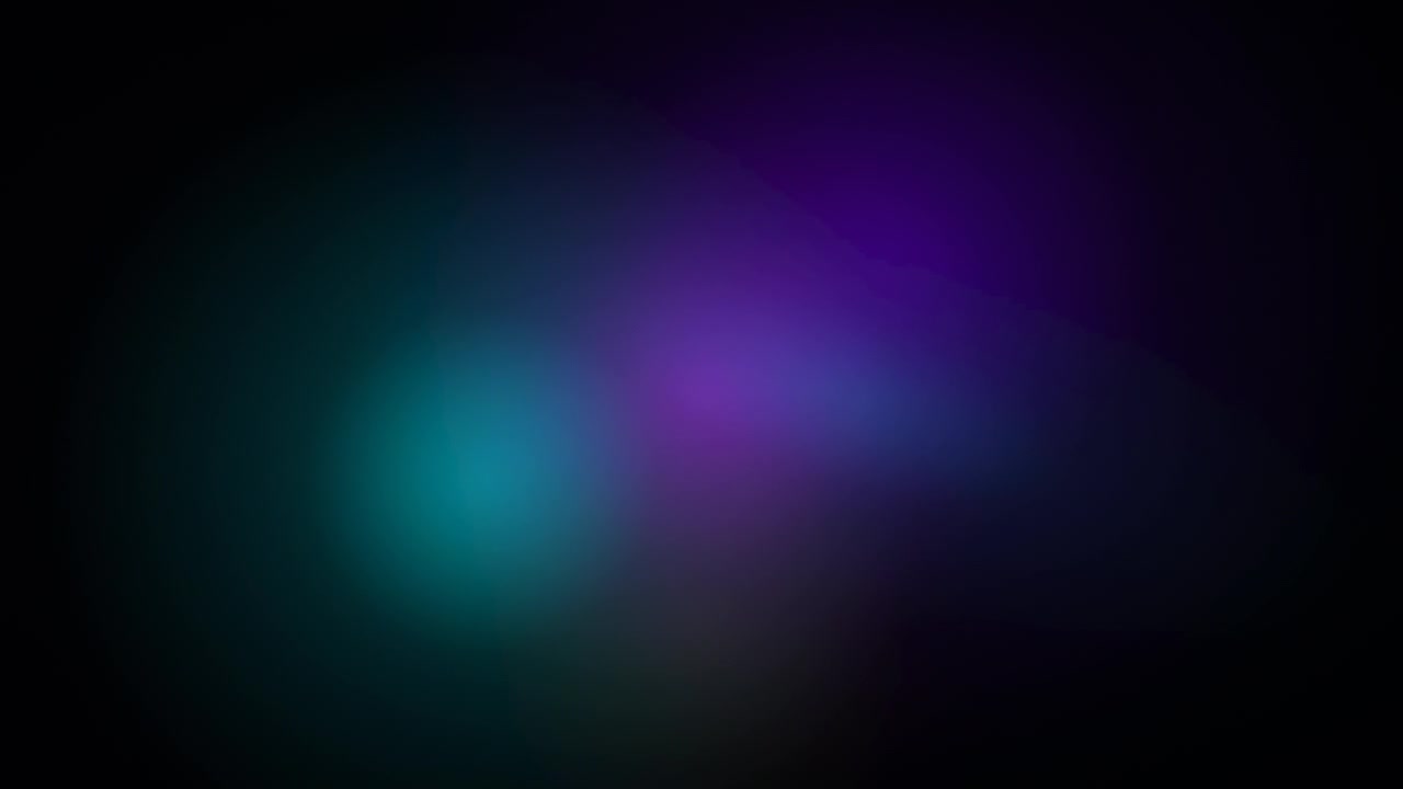Abstract Motion Background with Soft Glowing Blue and Purple Light Orbs