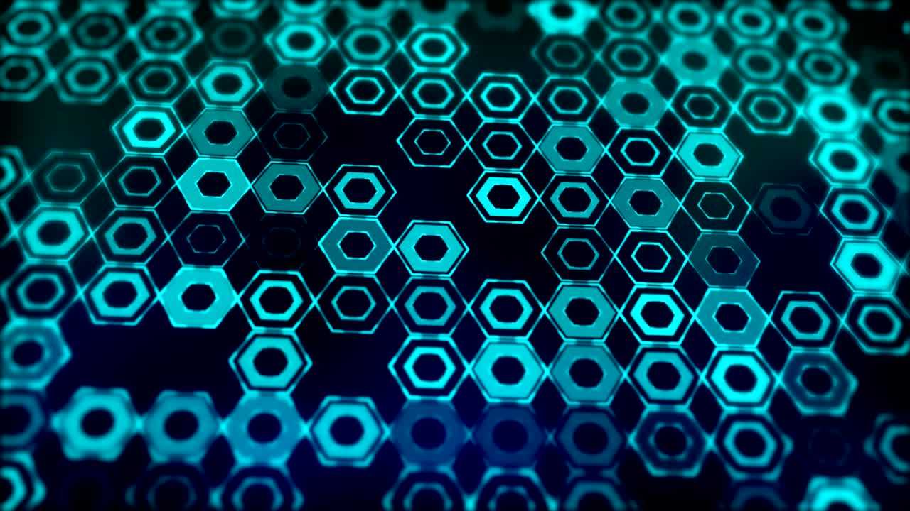 hexágono abstracto en el fondo