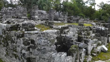 the niches at san gervasio, mayan archeological site, cozumel, mexico