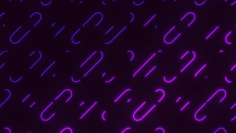 Zigzagging-glow-neon-purple-tiling-pattern