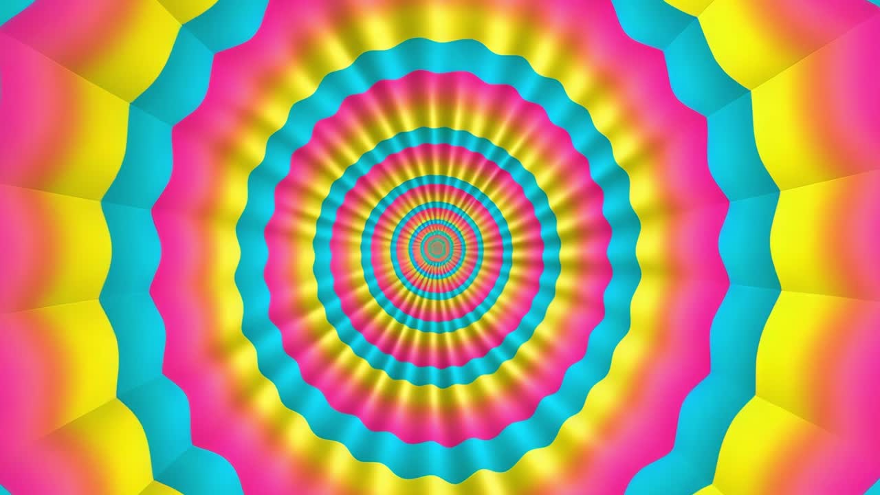 patrón de caleidoscopio de colores