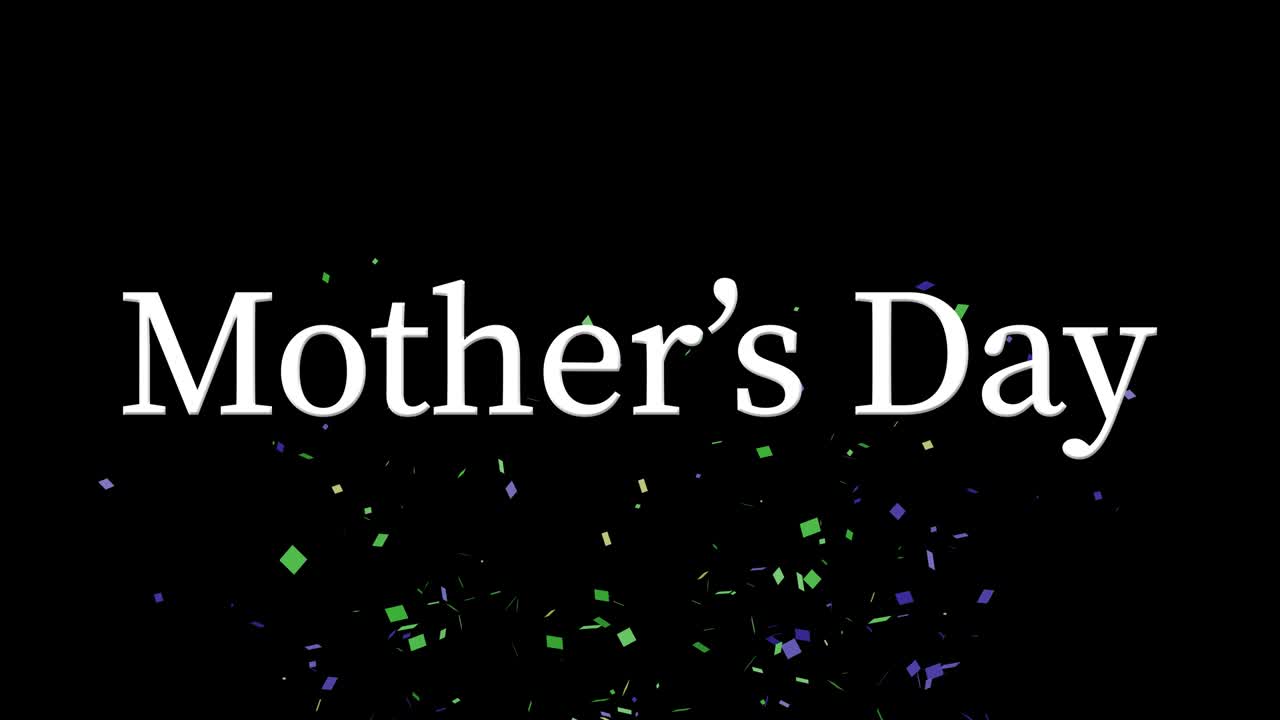 母の日のメッセージ プレゼント モーショングラフィックス