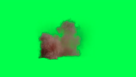 explosion green screen effects