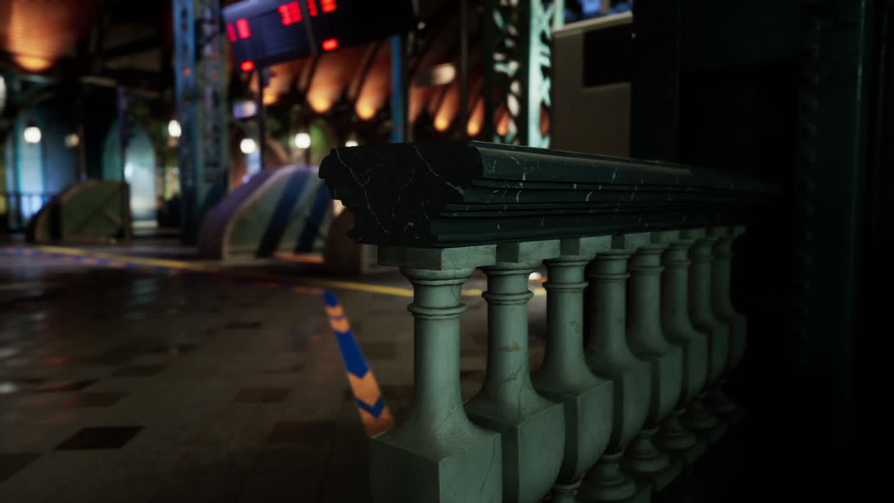 지하철 역 내부