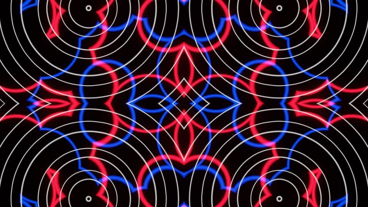 Padrão Loop VJ: Explosões Abstratas de Formas