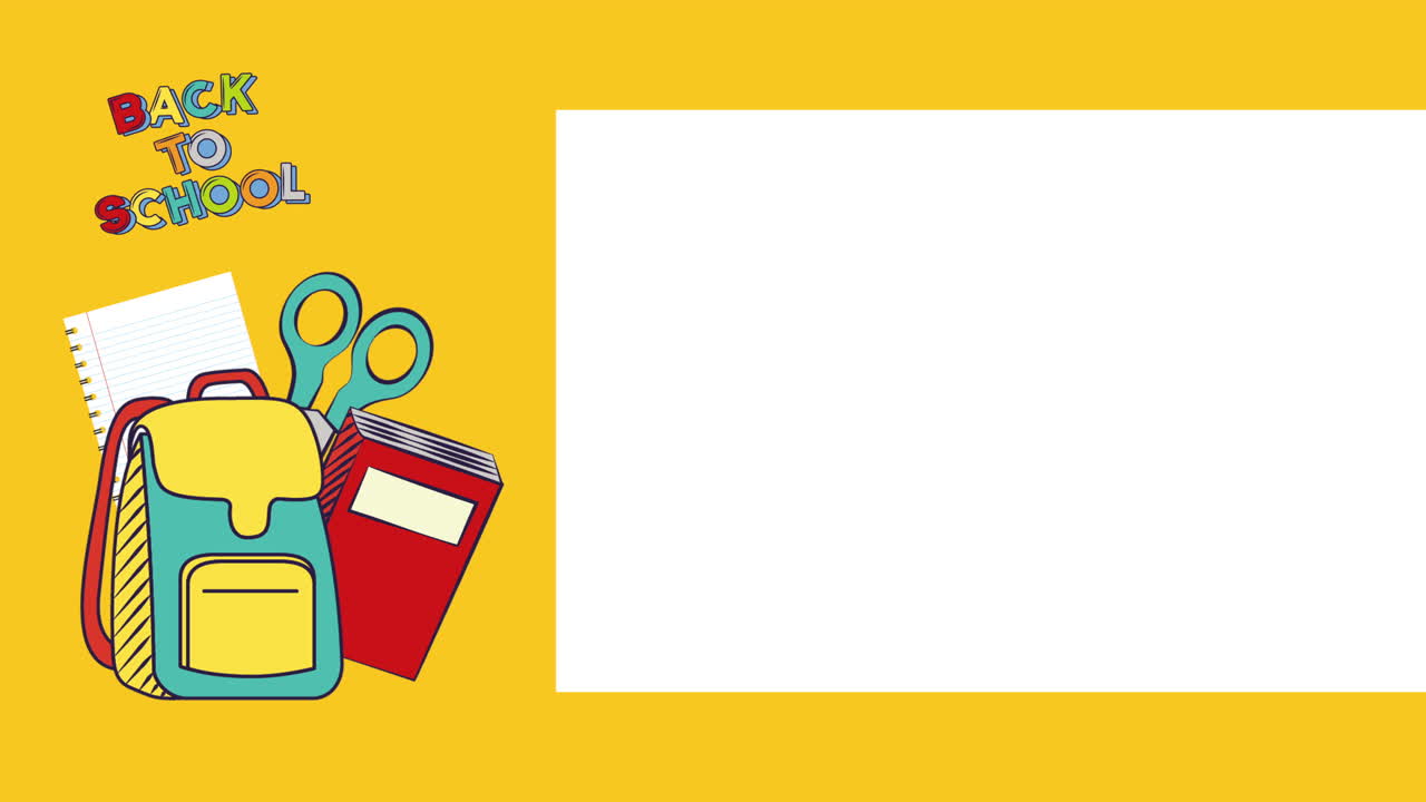 학교로 돌아가기 애니메이션 4k