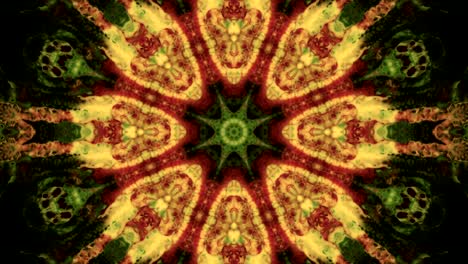 abstract colorful kaleidoscope background movement