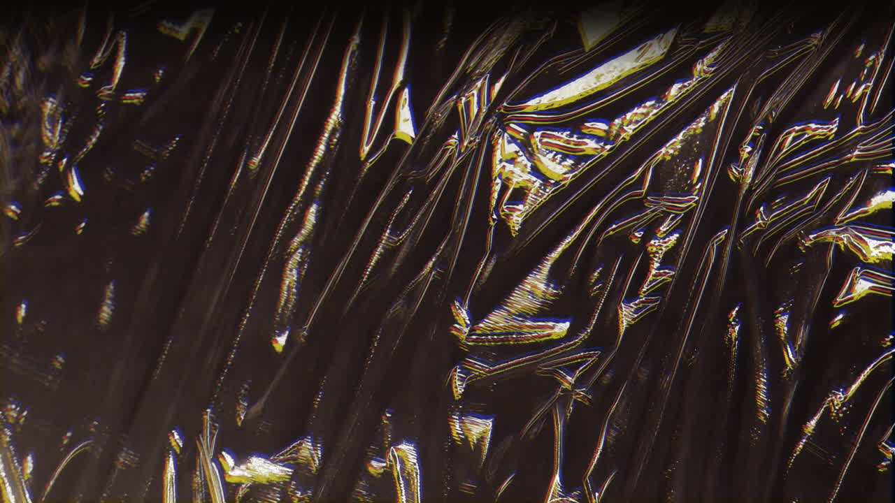 animación de movimiento y cambio de textura marrón y espacio de copia en fondo negro