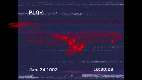 Animation-of-digital-plane-over-interference