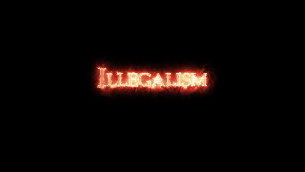 ilegalismo escrito con fuego. bucle