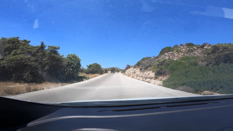 coche de alquiler para turistas que conducen en griego