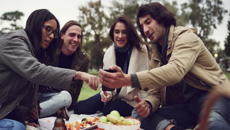 Rückblick-Auf-Das-Picknick,-Das-Wir-Zuvor-Hatten