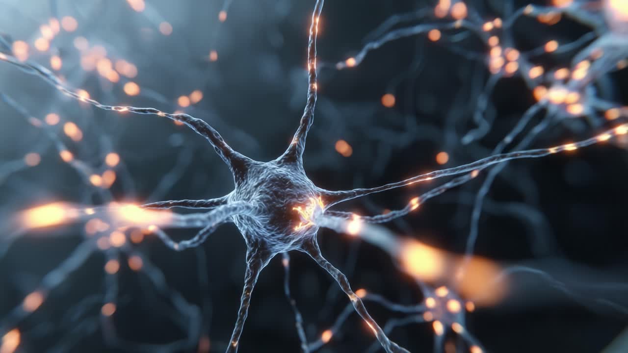 Exploring the Intricacies of Neural Networks: A Stunning Visual Journey Through the Complex Interactions and Electrifying Signals of Neurons and Synapses