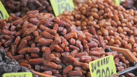 dried dates at a turkish market