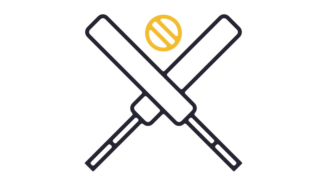 크리켓 아이콘 애니메이션