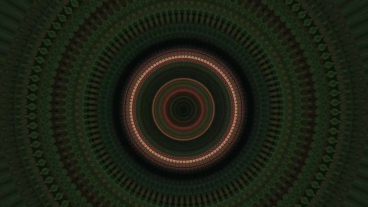 Kokan Forest kaleidoscope closep view