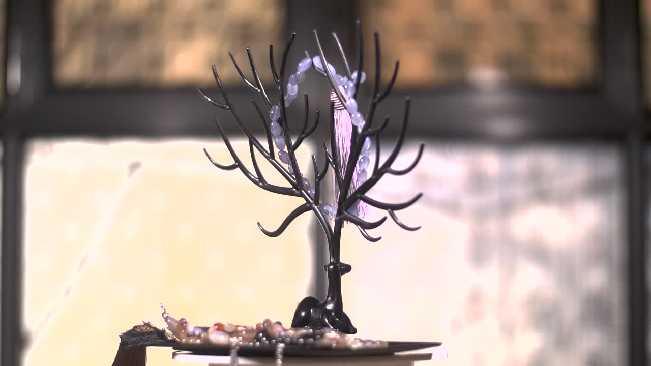 하 보석 구슬 기젤 플라스틱 모형  회전 표 정상적인 움직임