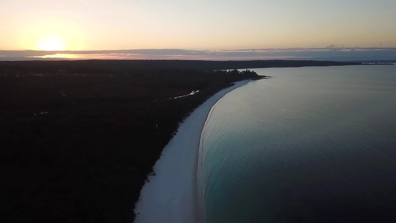 Sydney - Jervis Bay Beach Sunset Flight