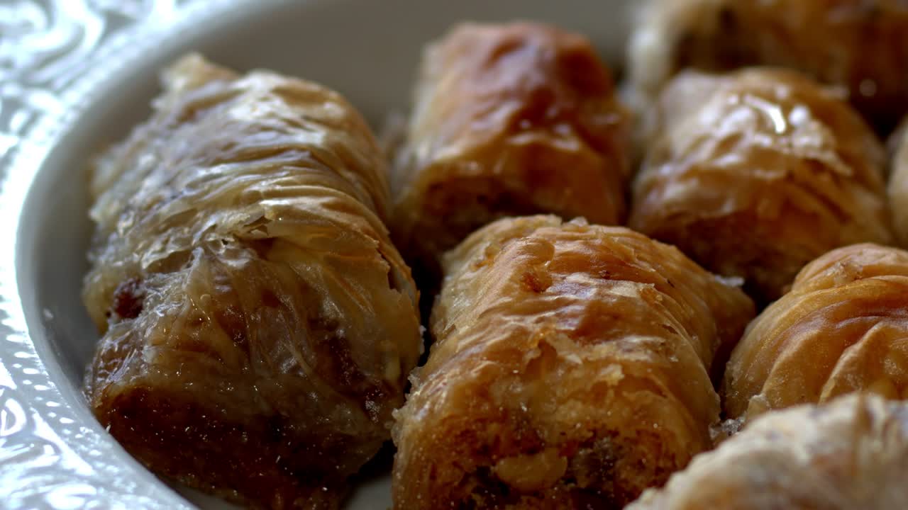 baklava es un postre tradicional turco.
