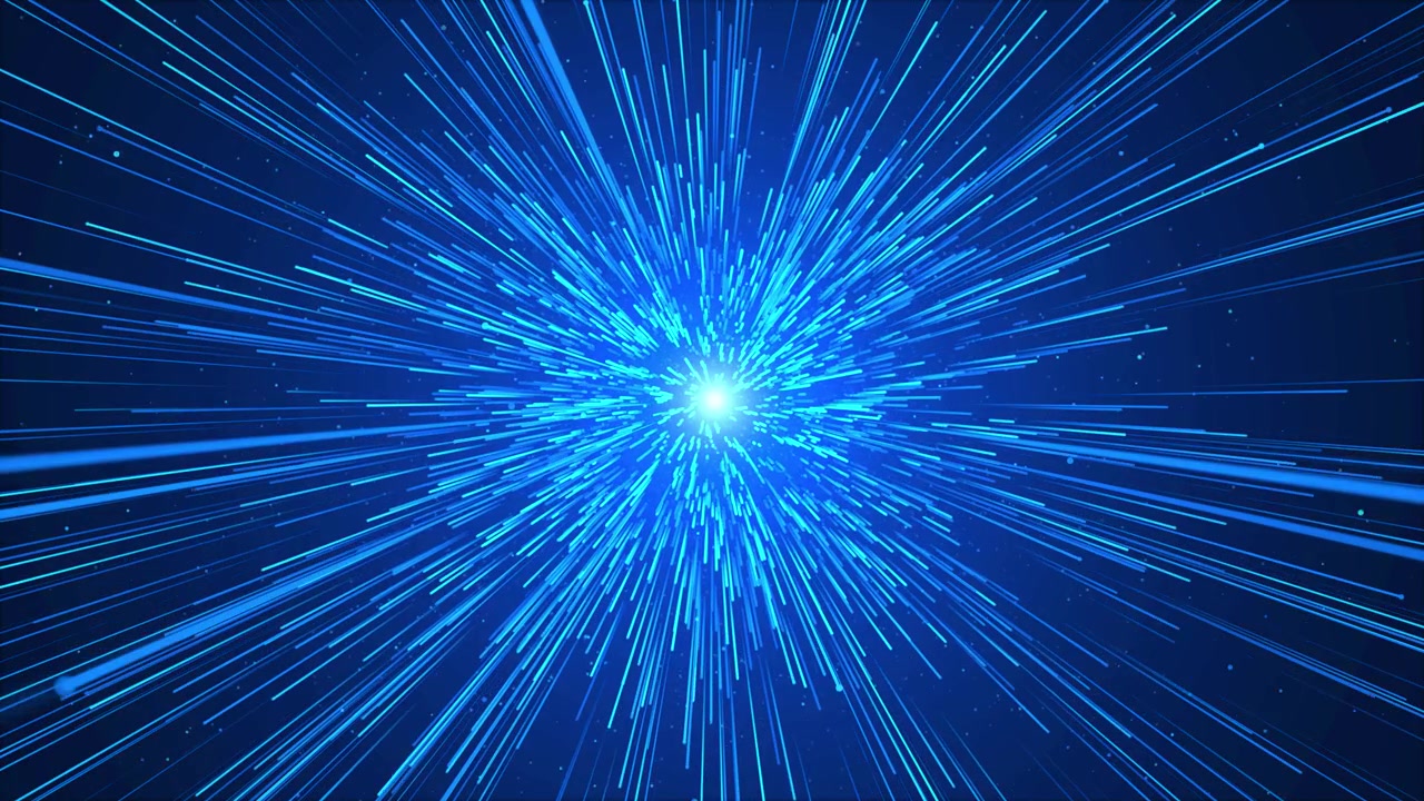 4k 3d scifi background plexus digital cyber space blue hi tech field hologram glow particles lines