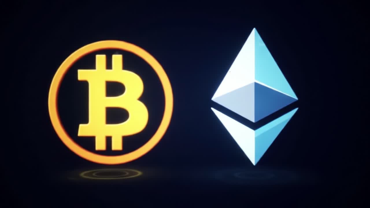 This content highlights significant developments in cryptocurrency, with a focus on Bitcoin and Ethereum, showcasing their impact on finance and technology.