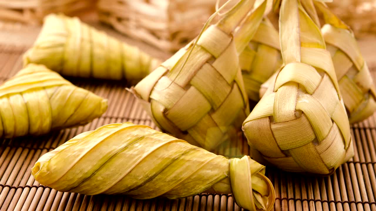 Ketupat or rice dumpling
