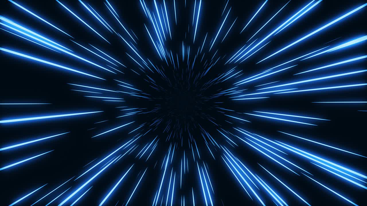 Abstrakt tunnel hastighedslys Starburst baggrund dynamisk teknologikoncept ormehul tidsforvrængning