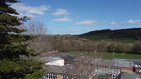 Drone-Footage-of-flying-and-looking-over-a-UK-Primary-School