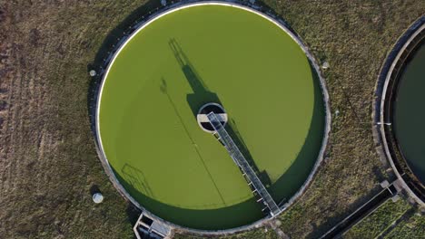 planta de aguas residuales