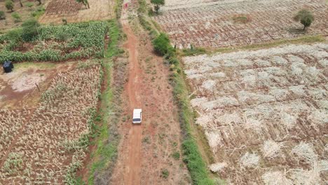 Aéreo-Al-Aire-Libre-4-X-4-Transporte-Naturaleza-Coche-Vehículo-Conducir-Aventuras-Dron-Suciedad-Viaje-Carretera