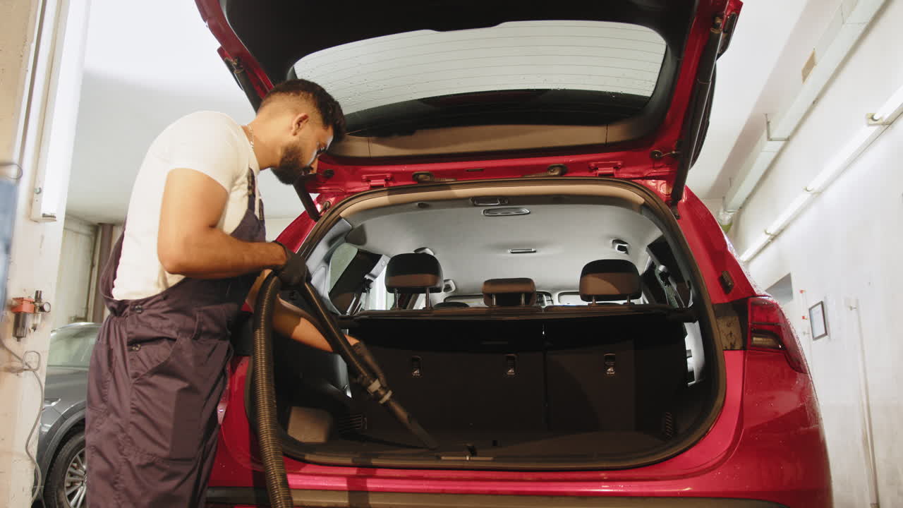 aspiración del maletero de automóviles