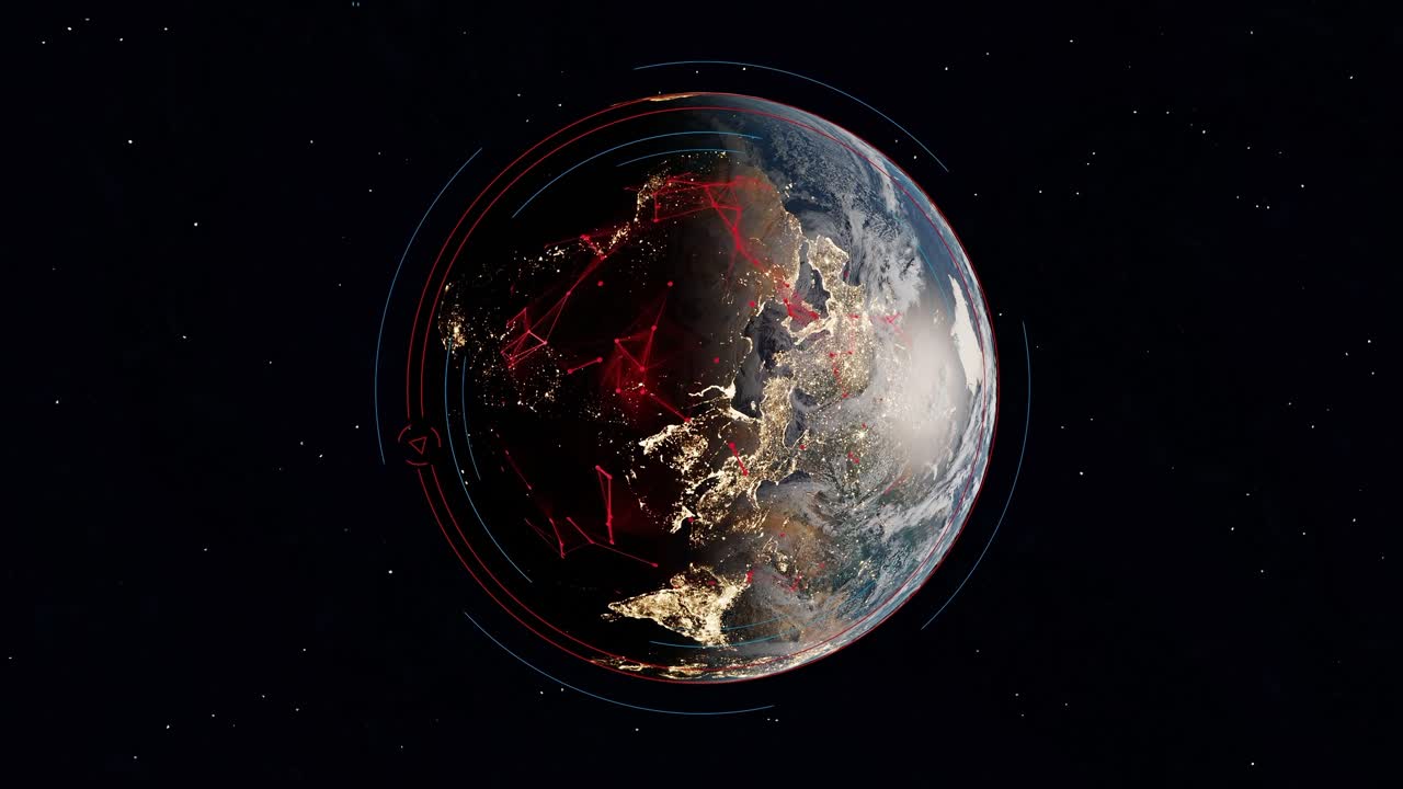 europa y la tierra bajo posible ataque de elementos alienígenas