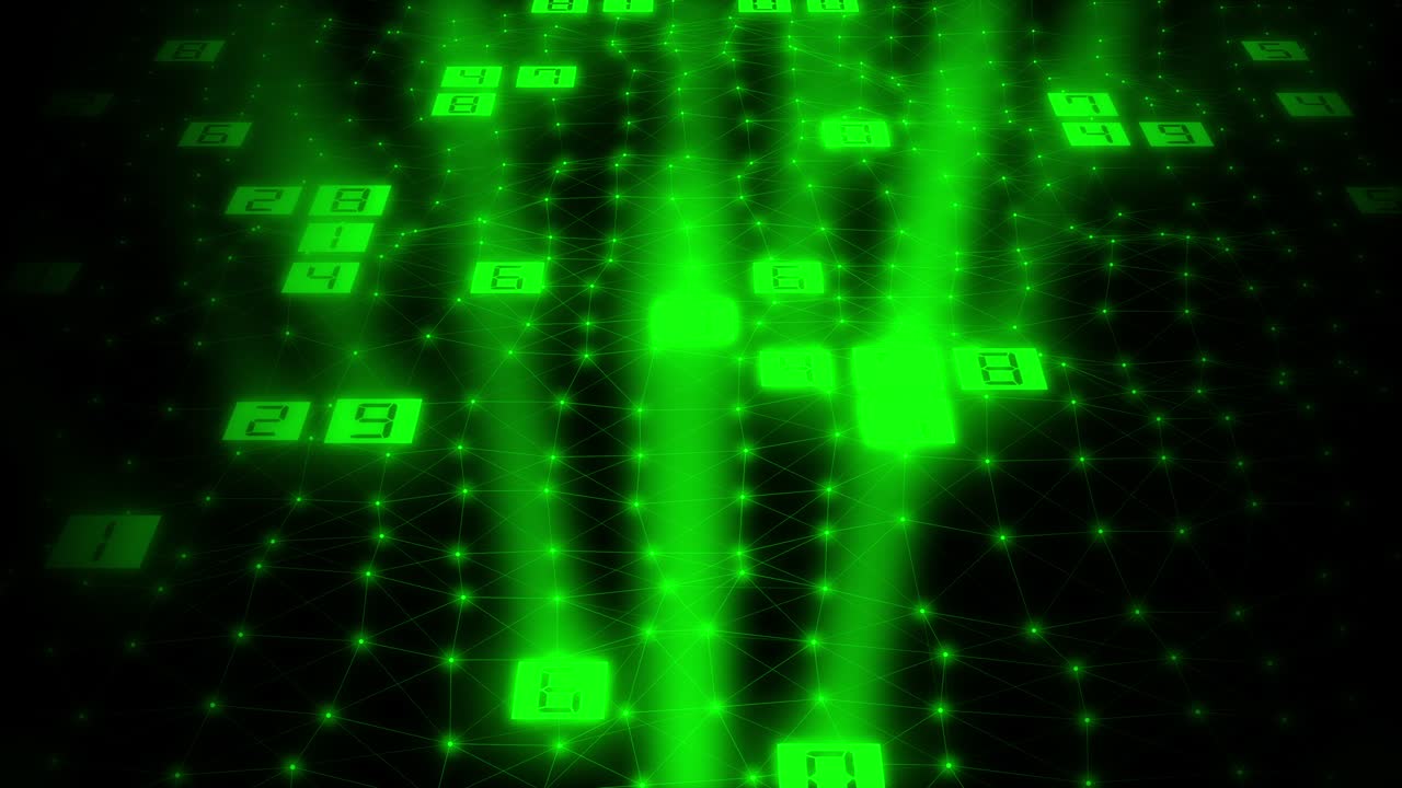 fondo abstracto con código binario