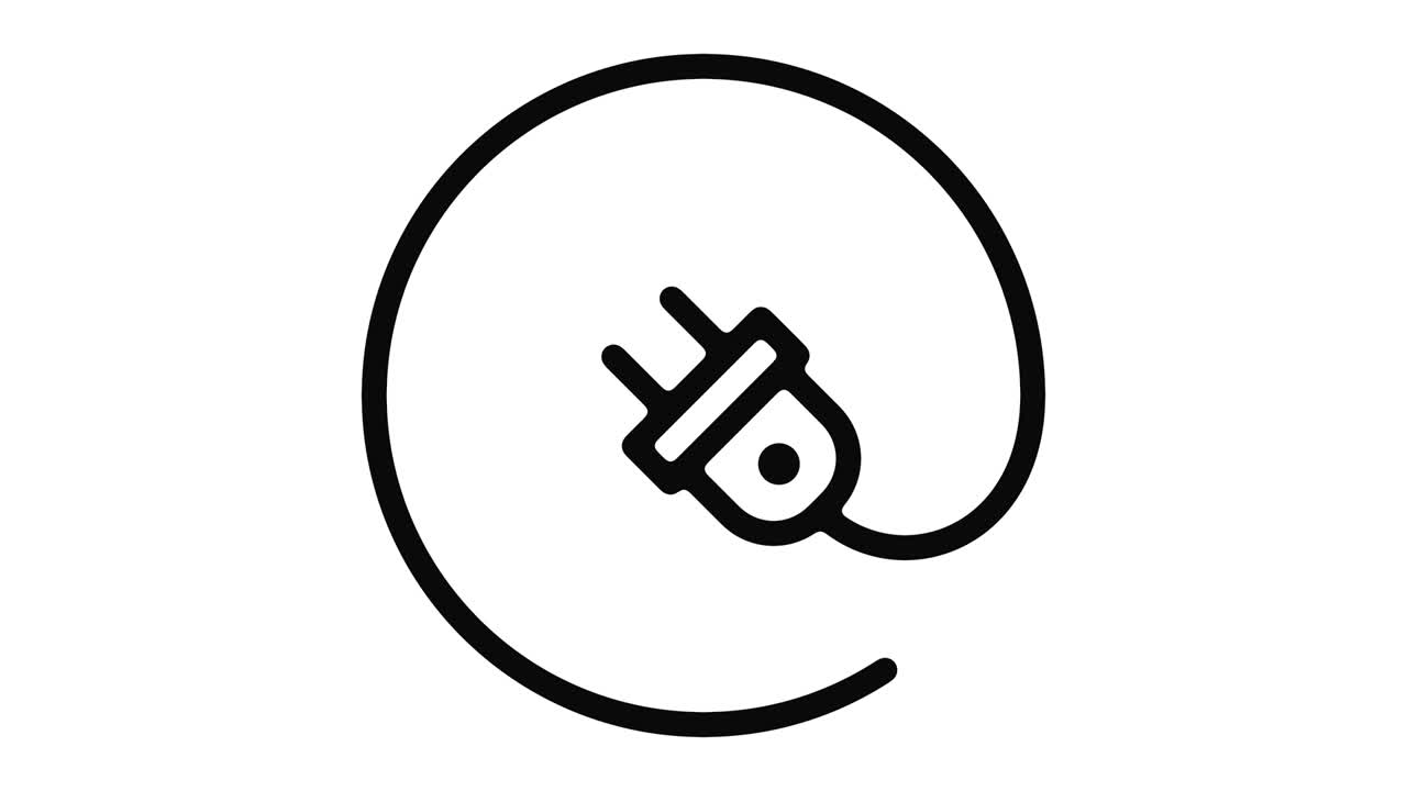 전기 라인 모션 그래픽