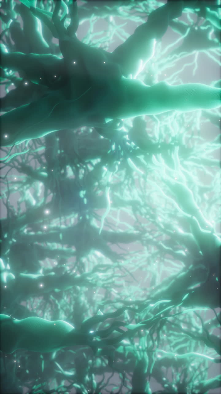 fondo de la red resplandeciente abstracto