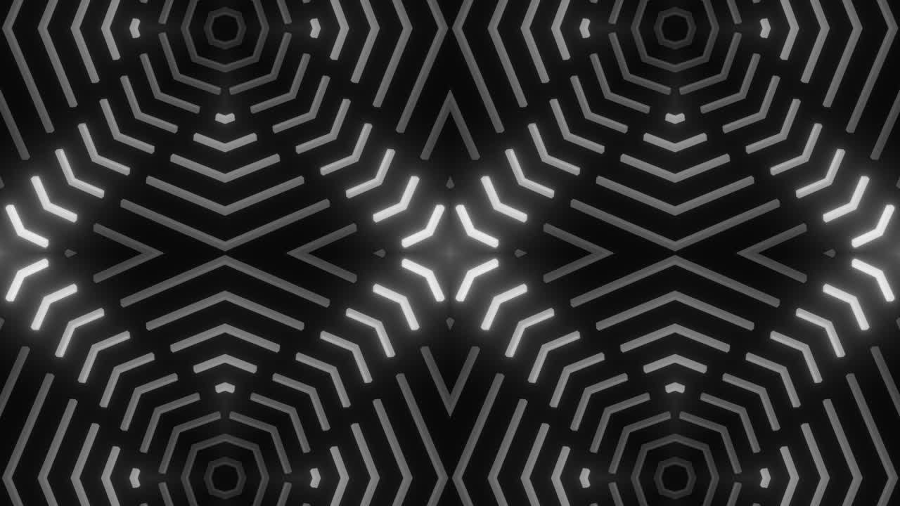 Abstract Geometric Light Patterns