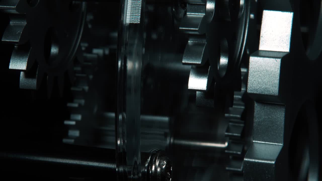 engranajes de reloj mecánicos industriales retro grunge