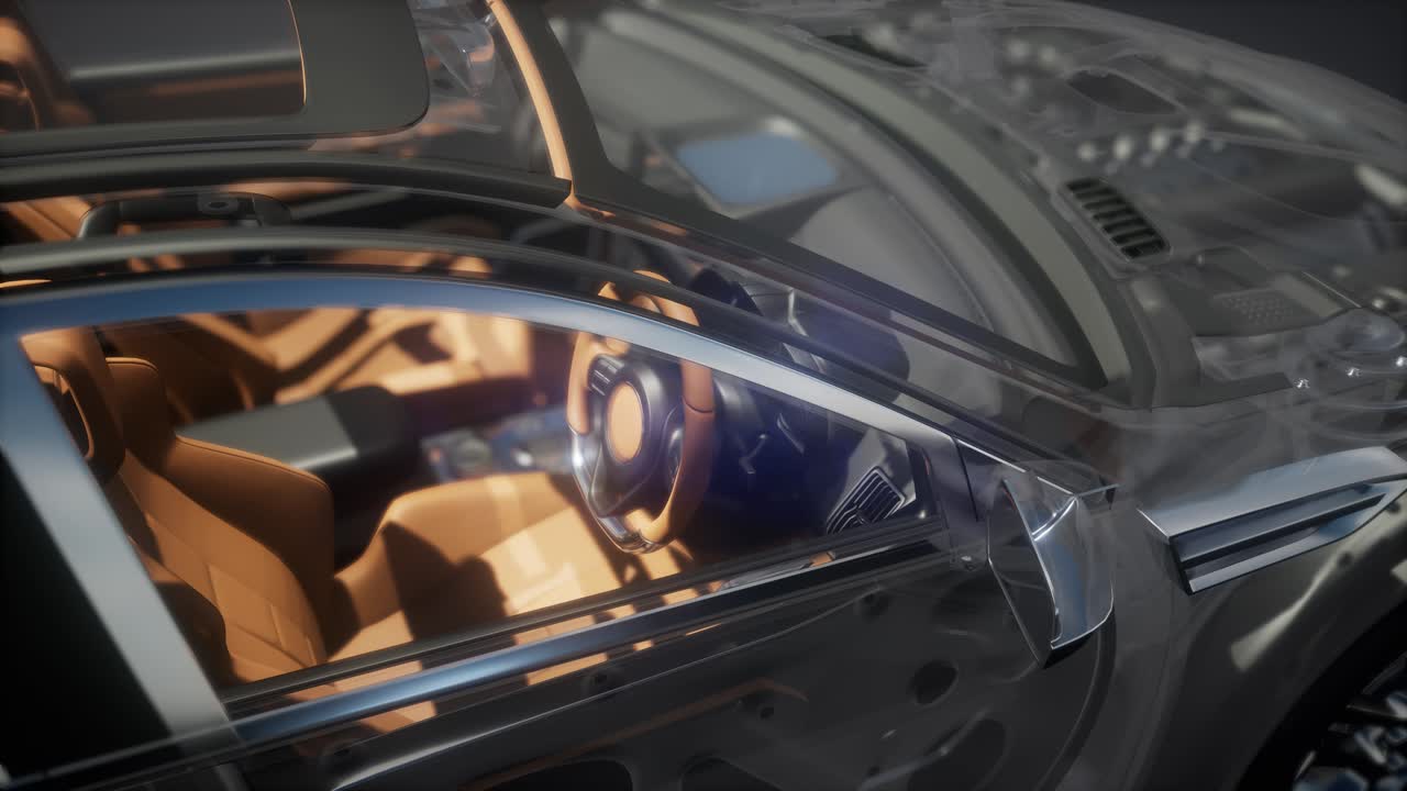 자동차에서 볼 수 있는 엔진과 다른 부분