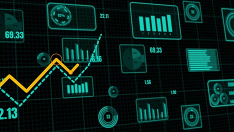 visionary business dashboard for financial data analysis