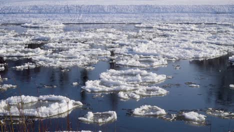 Río-Congelado-Con-Témpanos-De-Hielo-Tiro-Estático-3